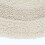 Homescapes (Cream, Bath Mat - Round) Luxury Reversible Cotton Bath Mat 2