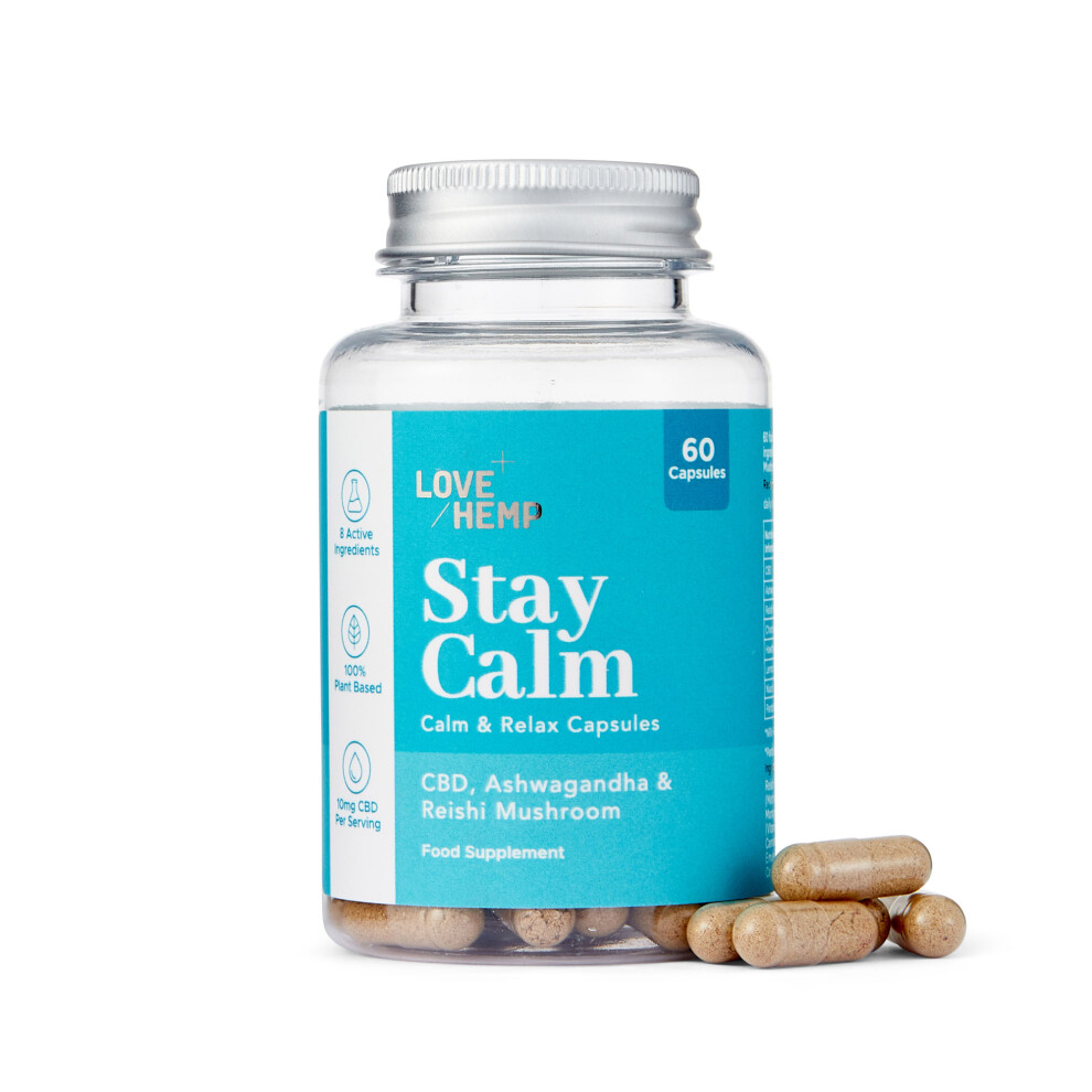 Love Hemp Stay Calm Capsules