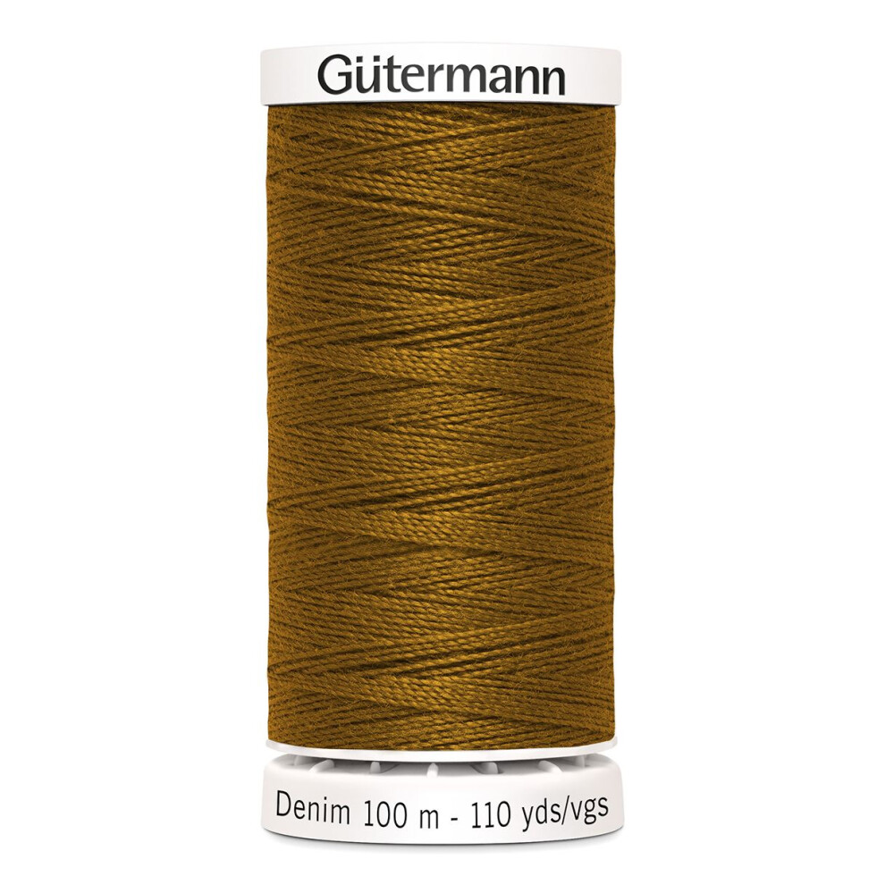 Gutermann Denim 100m No.50 Polyester Thread for Hand and Machine - Colour 2040