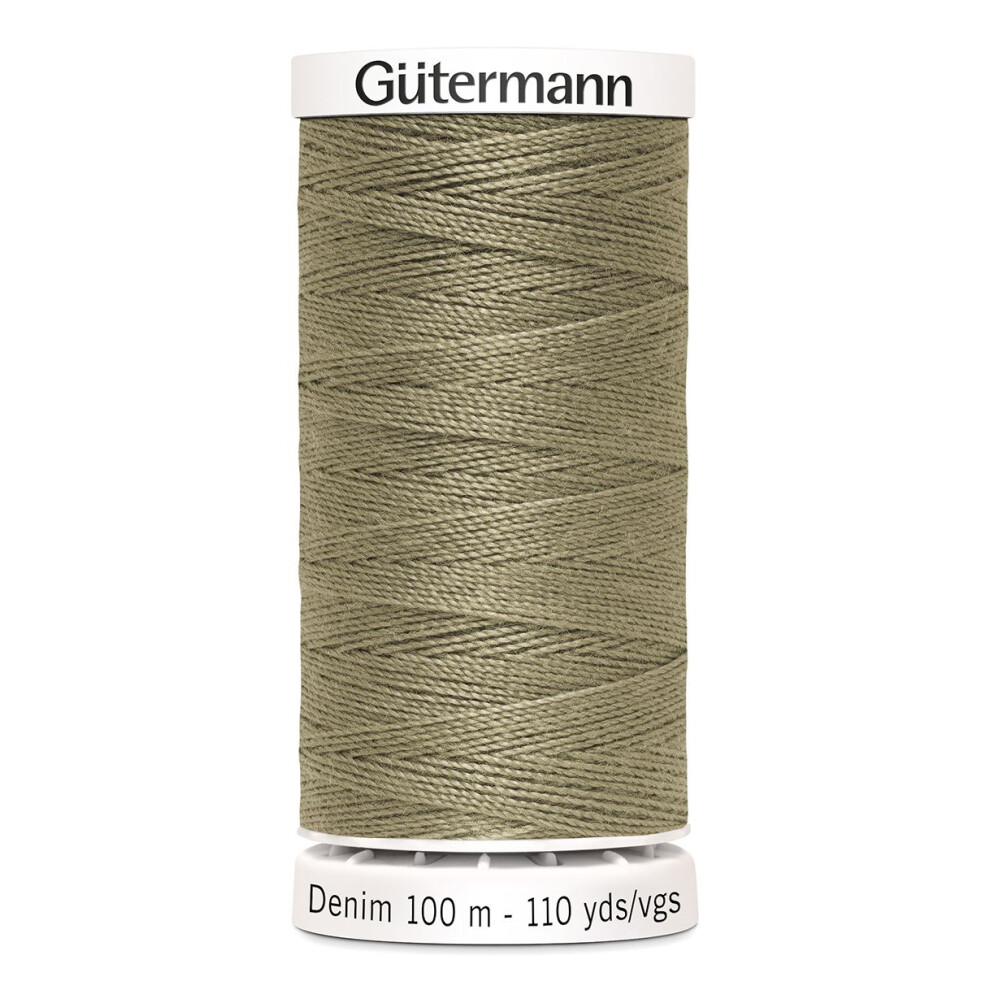 Gutermann Denim 100m No.50 Polyester Thread for Hand and Machine - Colour 2725