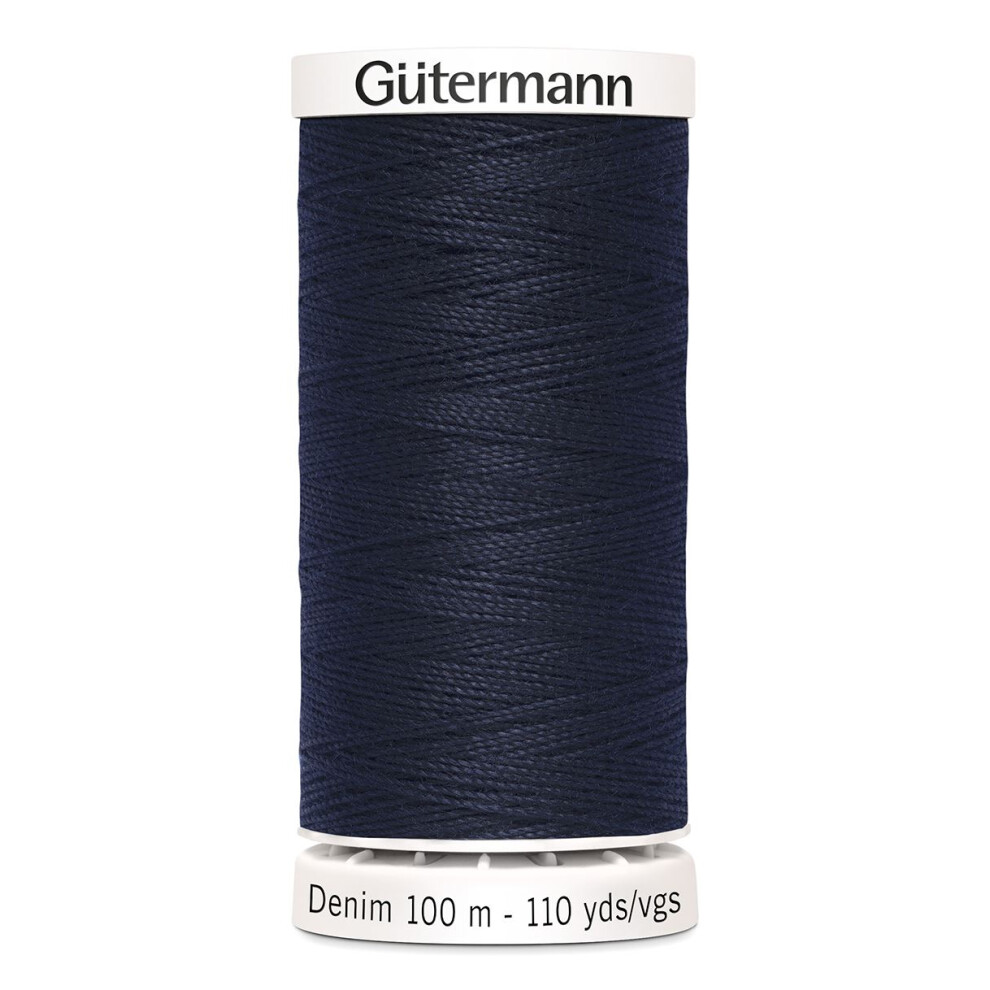 Gutermann Denim 100m No.50 Polyester Thread for Hand and Machine - Colour 6950