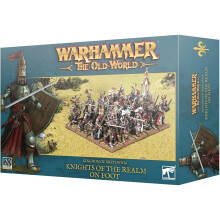 Games Workshop - Warhammer - The Old World: Knights Of the Realm On Foot - Tabletop Miniatures Wargame