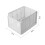 Living And Home 2Pcs Plastic Stackable Clothes Storage Basket Drawer Organizer 6