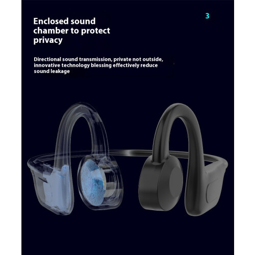 Bone Conduction Bluetooth Headset 5.0 Wireless Earphone 2