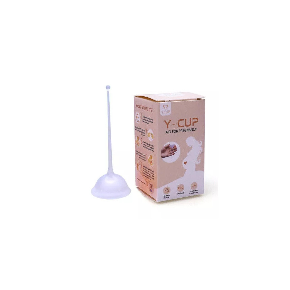 Bghone Fertility Conception Silicone Cup Cervix Aid Pregnancy Helps Conceive Sperm New