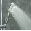 Lowenergie (Square Style ) LOWENERGIE Shower Head & LCD Screen Timer with Flow Meter Water Energy Saving Self Powered 7