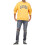 Levi's (Yellow, L) Levis Sweatshirt Men OverSized Retro Sweater 5