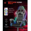 (Grey) Ergonomic Gaming Chair With LED Lighting Effects 5