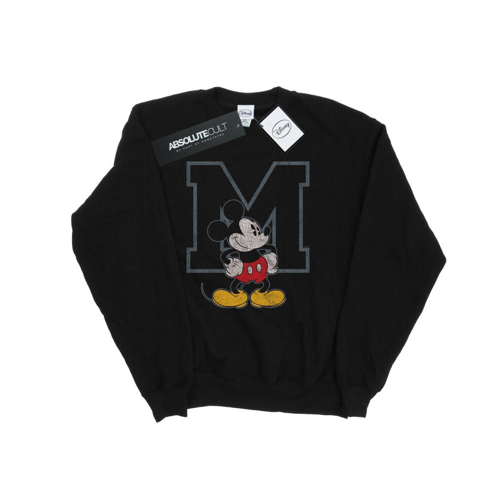 (5-6 Years, Black) Mickey Mouse Boys Classic M Sweatshirt