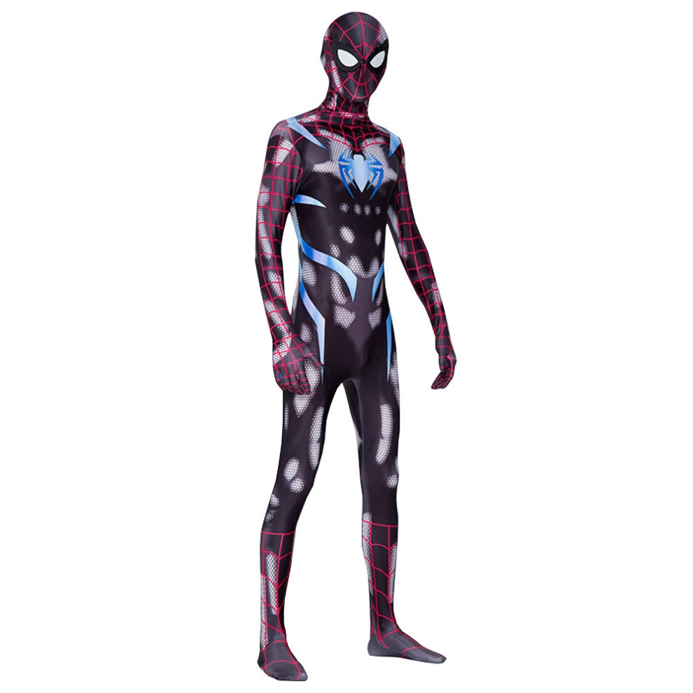 Bghone (#15 Spiderman, Kids150?H140-150Cm?) Boys Spiderman Cosplay Costume Fancy-Dress Up Halloween Jumpsuit Adult Kids Not,Specified