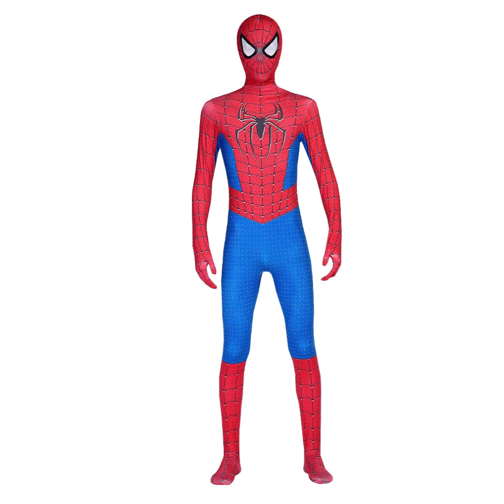 Photos - Fancy Dress  Boys Spiderman Cosplay Costume Fancy-Dress Up Halloween Jumpsuit Adult Kids Not,Specifie(#4 Spiderman, Kids 100?H90-100cm?)