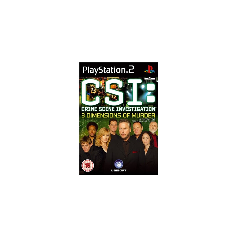 CSI: 3 Dimensions Of Murder Used Playstation 2 Game