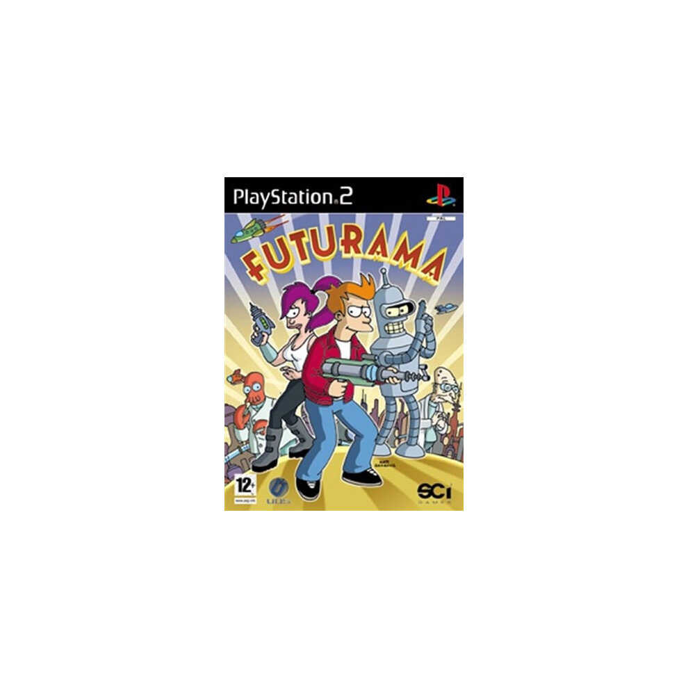 Futurama Used Playstation 2 Game