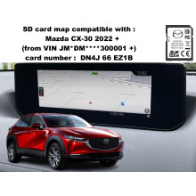 MAZDA CX30, CX-30 card map update UK & Europe 2023 - DN4J66EZ1B