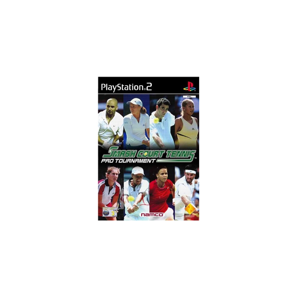 Playstation Smash Court Tennis Pro Tournament Used 2 Game