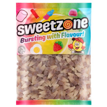 (Fizzy Cola Bottles 1KG Bag - 1F014) Halal Sweets Party Mix, Fizzy Cherry Bottles, Fizzy Mix 1kg Bag Halal HMC Sweets