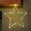 30cm Light up Dewdrop Christmas 2D Star with 120 Warm White LEDs & Timer Function 1
