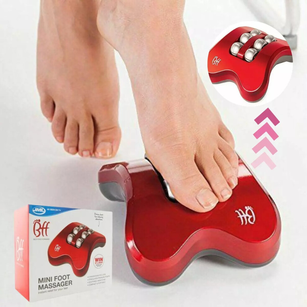 Ez Pack Portable Bff Mini Foot Massager Roller Soothing Relief Care For Your Feet Jml-Uk