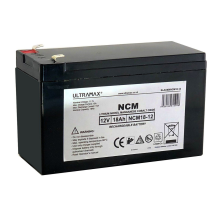 Ultramax 12v 18Ah Lithium Nickel Manganese Cobalt Oxide