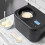 Dellonda Automatic Churning Ice Cream Machine 1L - Black 5