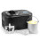 Dellonda Automatic Churning Ice Cream Machine 1L - Black 2