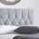 Birlea Grey King Size Bed Frame Birlea Loxley 150cm Kingsize 5FT Fabric Bedstead 12