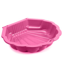 (Pink) Plastic Sandpit Garden Fun Paddling Pool Sand Pit