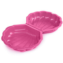 (2 Pink) Plastic Sandpit Garden Fun Paddling Pool Sand Pit