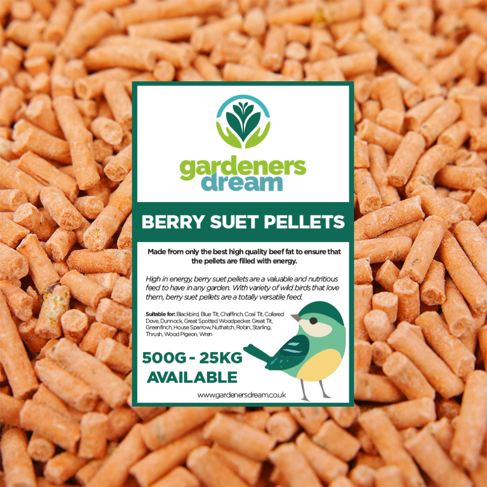 GardenersDream Berry Suet Pellets (10kg)