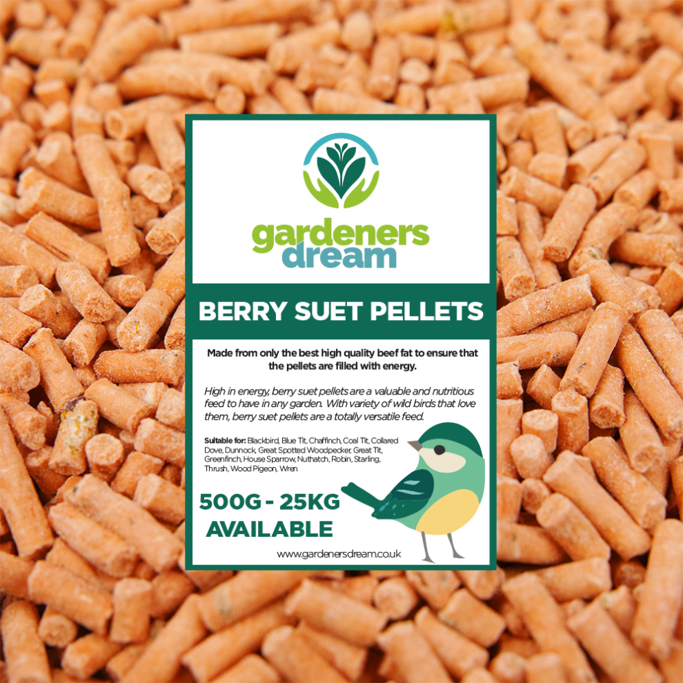 Gardeners Dream Gardenersdream Berry Suet Pellets (25Kg)