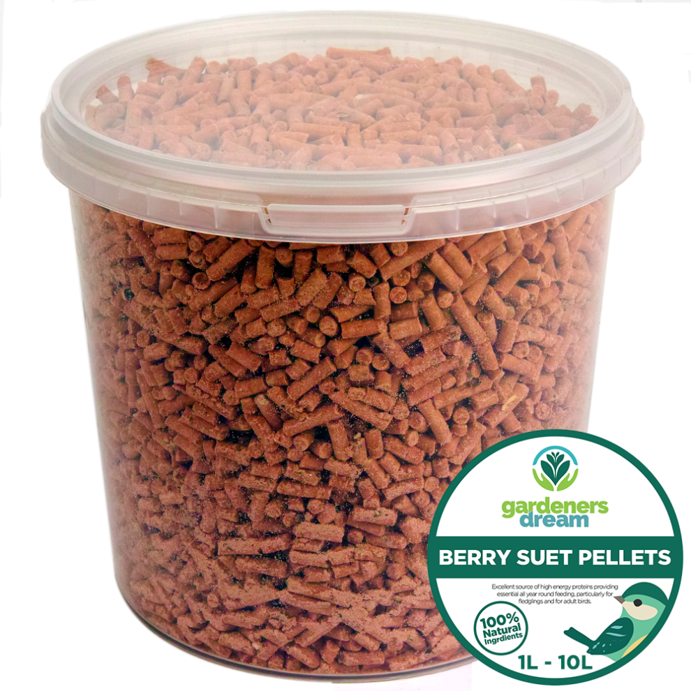 GardenersDream Berry Suet Pellets (10L)