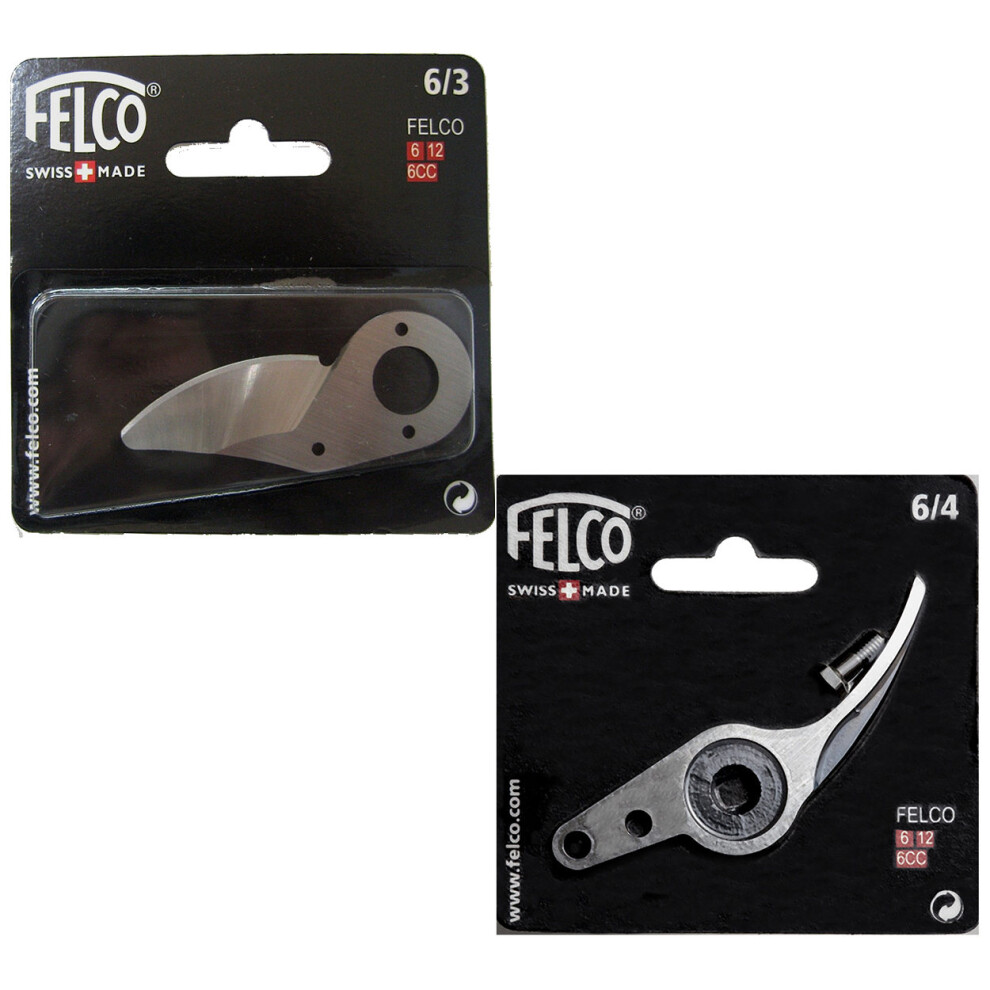 Felco model 6 secateurs blade and Anvil set - for model 6 + 12 - new and sealed