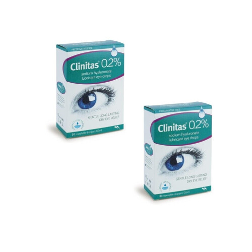 Clinitas Soothe 0.2% Vials Twin Pack