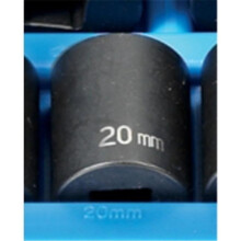 Grey Pneumatic GRE2120M .50in. Drive 12 Point Metric Impact Socket 20mm