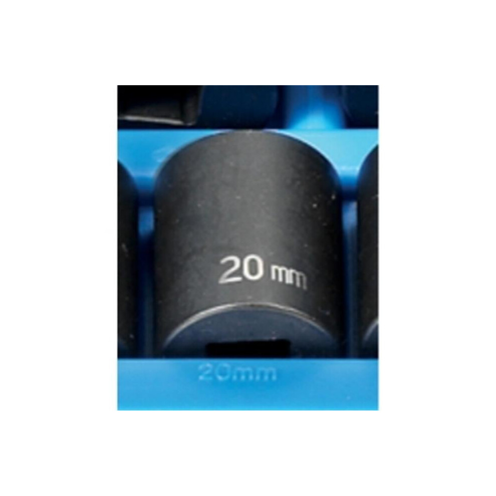 Grey Pneumatic Gre2120m .50In. Drive 12 Point Metric Impact Socket 20Mm 729440467760