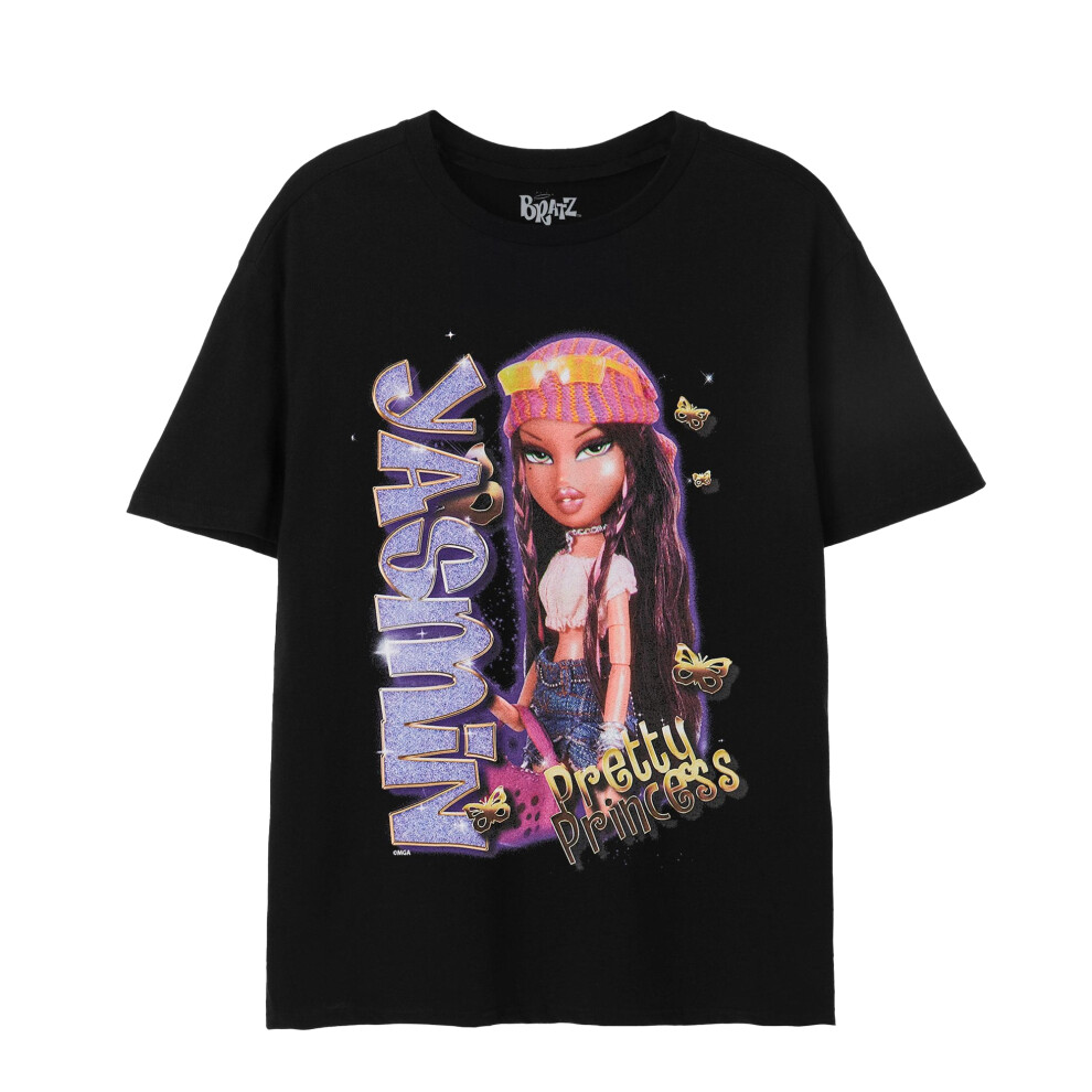 (M, Black) Bratz Womens/Ladies Yasmin T-Shirt