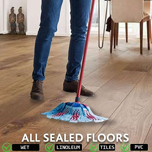 Vileda Vileda SuperMocio 3 Action Mop Replacement Head 1