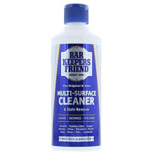 Bar Keepers Friend Original Stain Remover Powder 250g - Cleans, restores and polishes - Shifts limescale and soap scum - Suitable for a wide range of