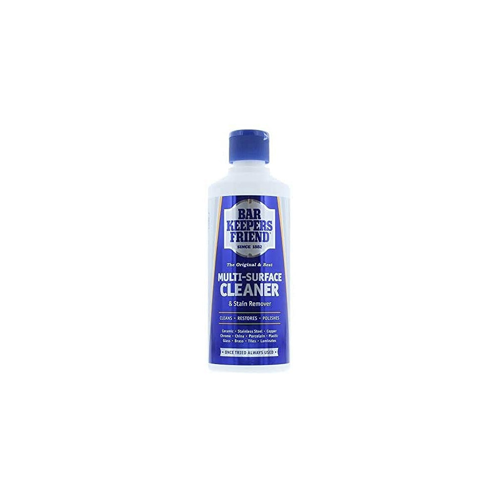 Bar Keepers Friend Original Stain Remover Powder 250g - Cleans, restores and polishes - Shifts limescale and soap scum - Suitable for a wide range of