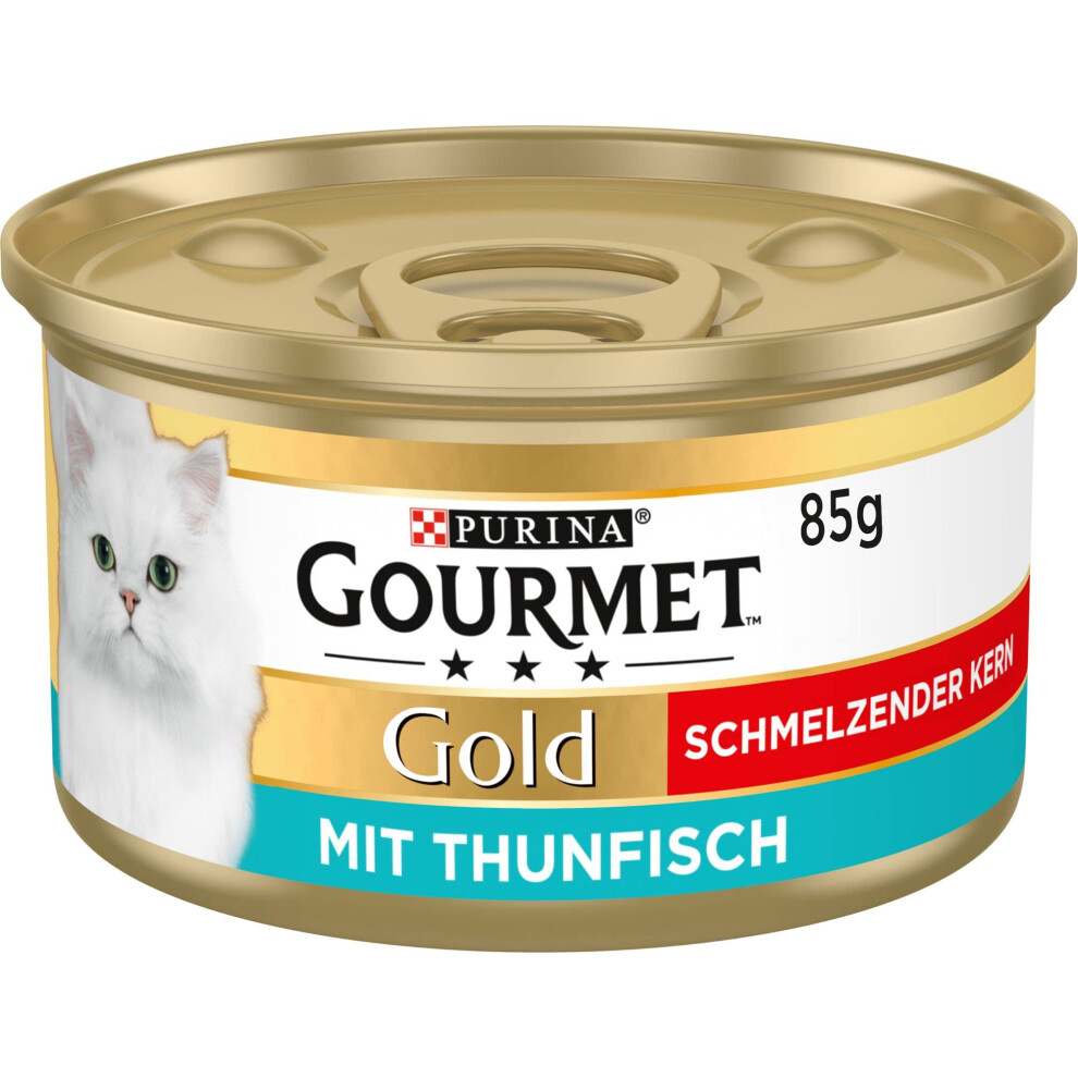 Gourmet Gold Melting Core Cat Food, 85 g Cans (Pack of 12 of 12