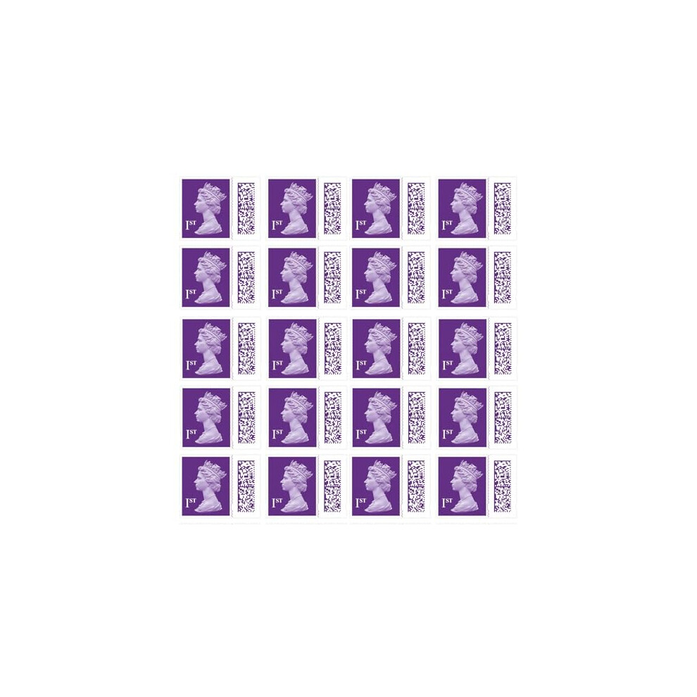 GOVLAX GROUP 1st Class Stamps (20 Pack) - Self Adhesive UK Letter Postage Stamps for Standard Mail with Barcode - First Class Postage Stamps