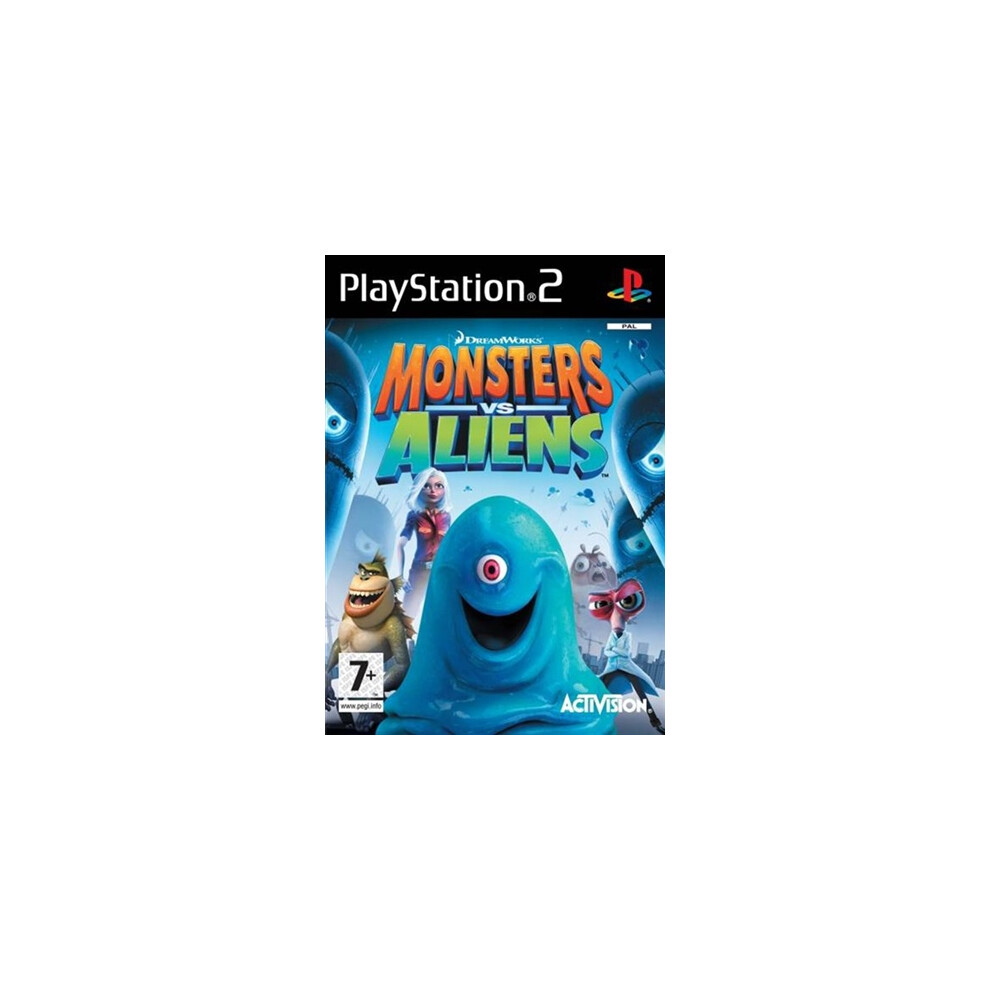 Monsters Vs Aliens Used Playstation 2 Game