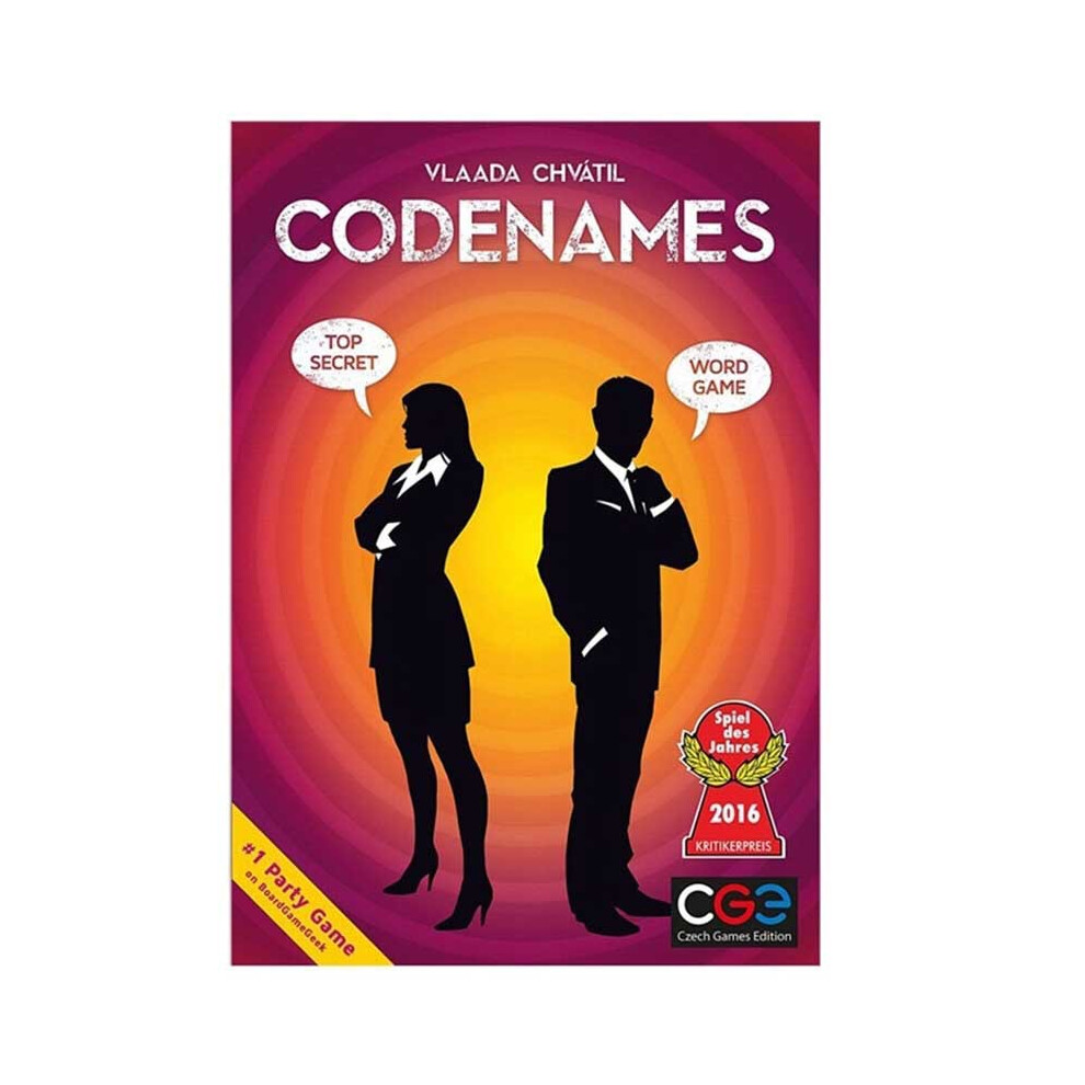 (Red) Pictures Codenames Edition Board Game By Czech Games Card Household Toys Gift Red