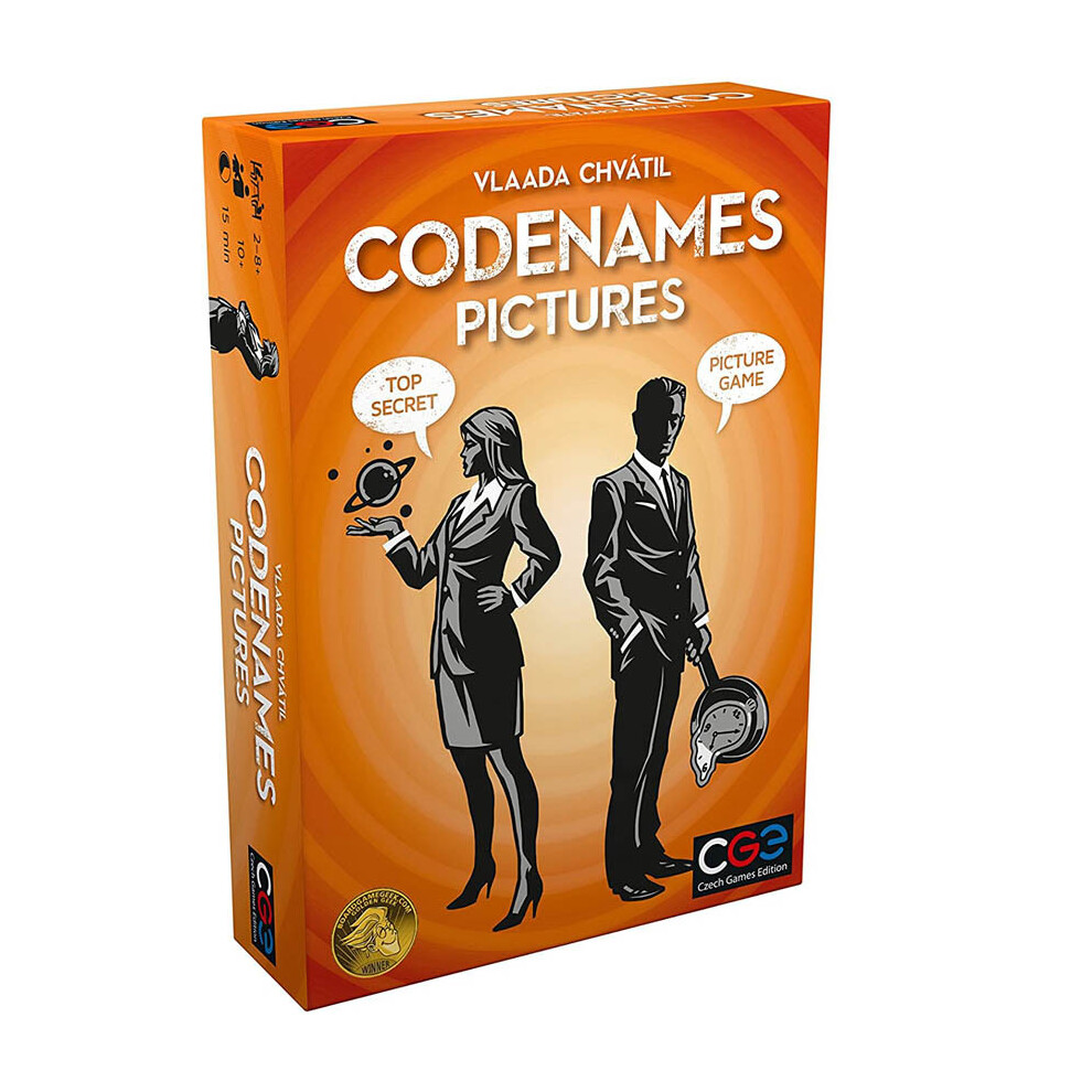 (Yellow) Pictures Codenames Edition Board Game By Czech Games Card Household Toys Gift Yellow