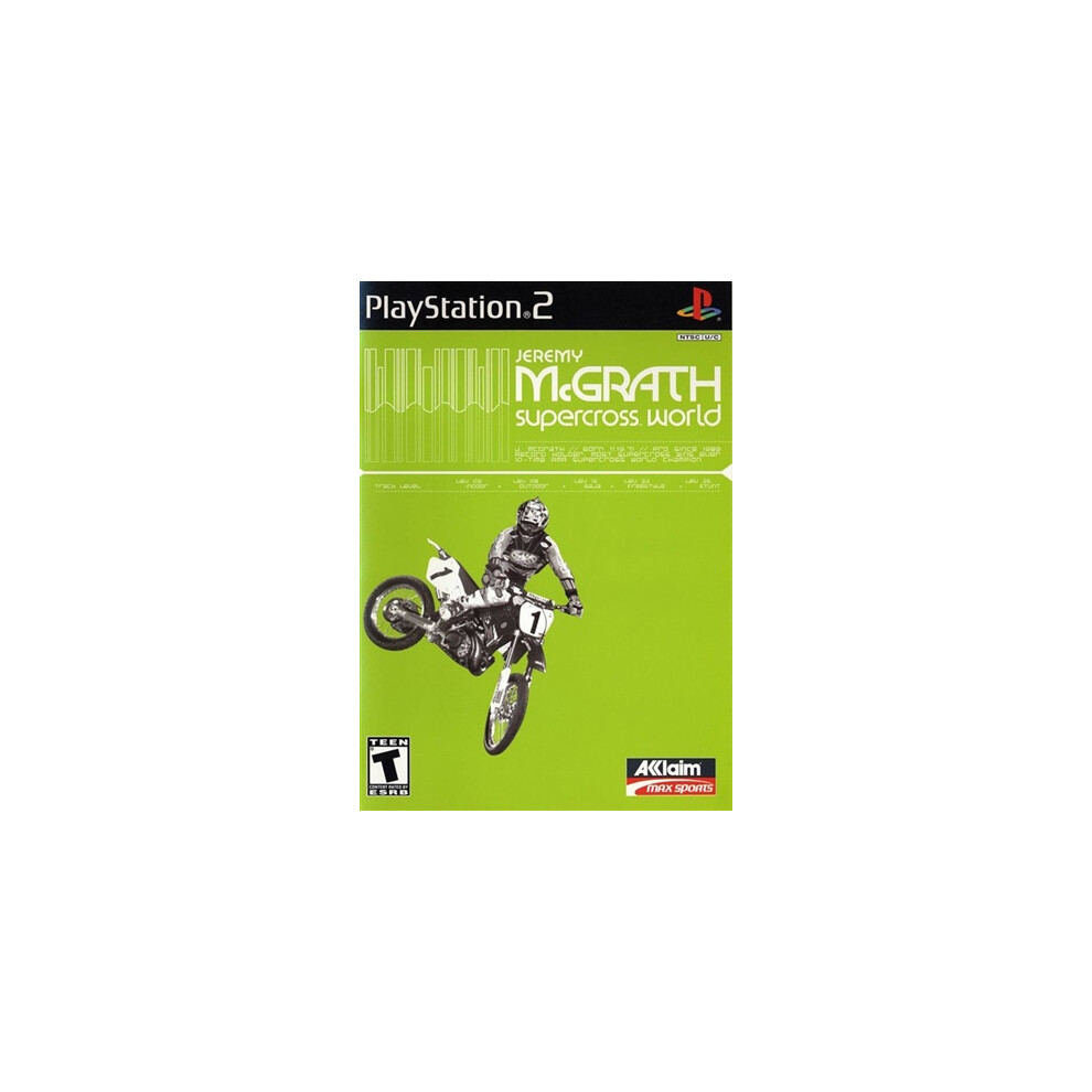 Jeremy McGrath Supercross World Used Playstation 2 Game