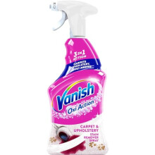 Vanish Gold Oxi Action Upholstery & Carpet Cleaner, Stain Remover Spray, 500 ml | 30 Second Amazing Stain Removal | Removes Pet Messes 1st Time |