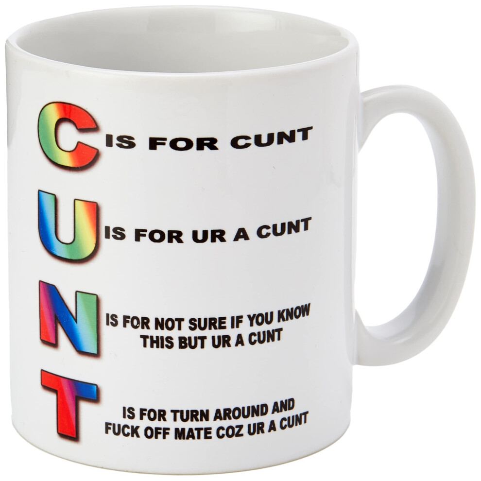 Peachy Antics Funny Mugs Rude Gifts Offensive Cunt Mugs Birthday Gifts Christmas Present Humour Banter Gifts For Him Best Friend Novelty Jokes Wsdmug1478