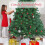 150CM Artificial Christmas Tree with Metal Stand - Full Pine Design 8