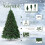 150CM Artificial Christmas Tree with Metal Stand - Full Pine Design 11