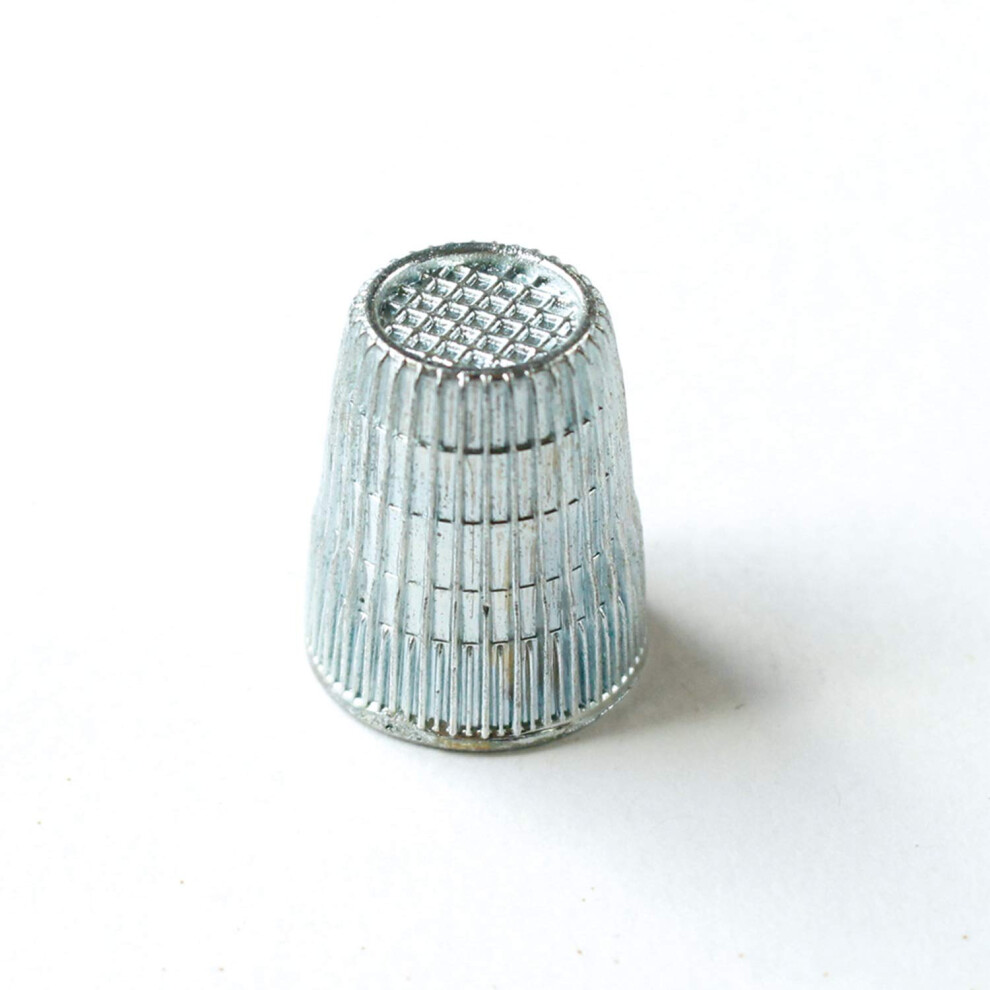 Prym PRYM_431861-1 15.0 mm Thimble Zinc Die Cast, Silver